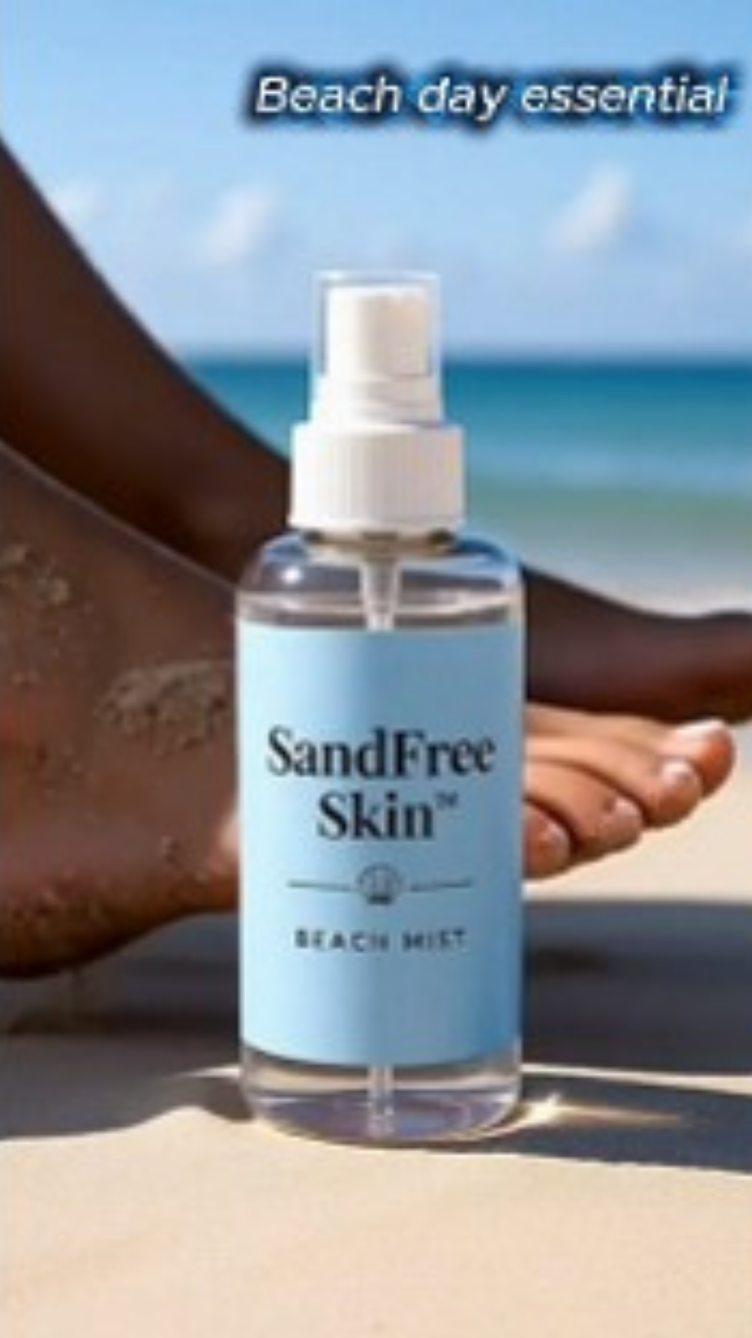 SandFree Skin™ | Beach Sand-Repel Mist