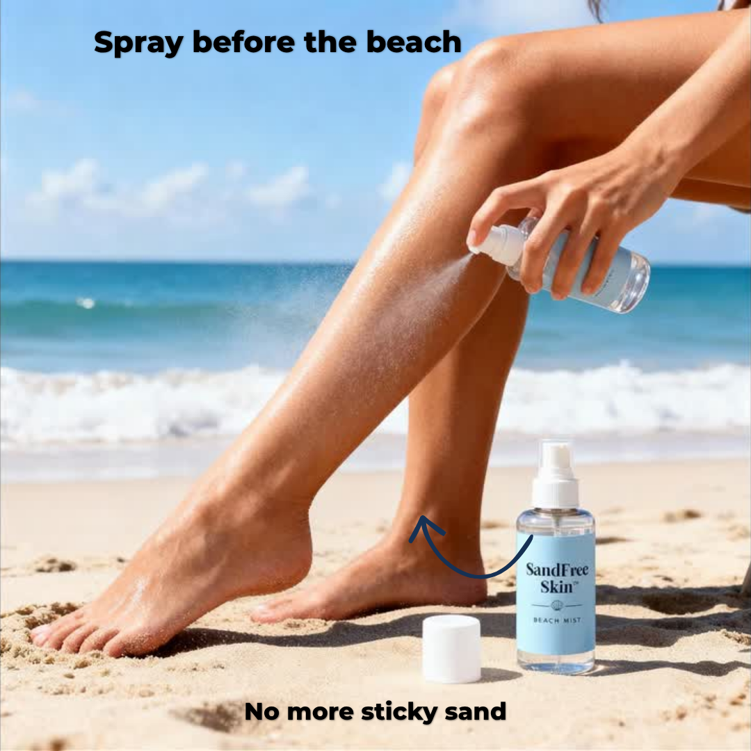 SandFree Skin™ | Beach Sand-Repel Mist