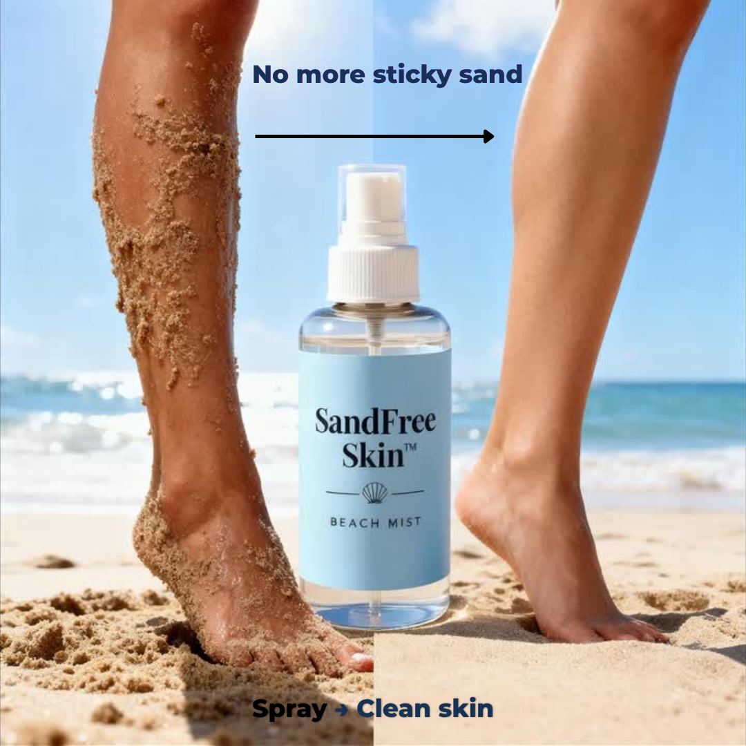 SandFree Skin™ | Beach Sand-Repel Mist